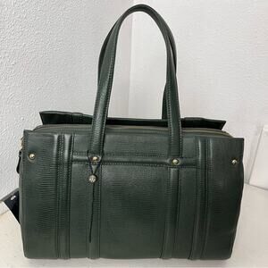 NWT Brooks Brothers green medicine bag purse